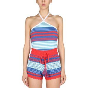 Gallo 1927 Women Striped Pattern Top